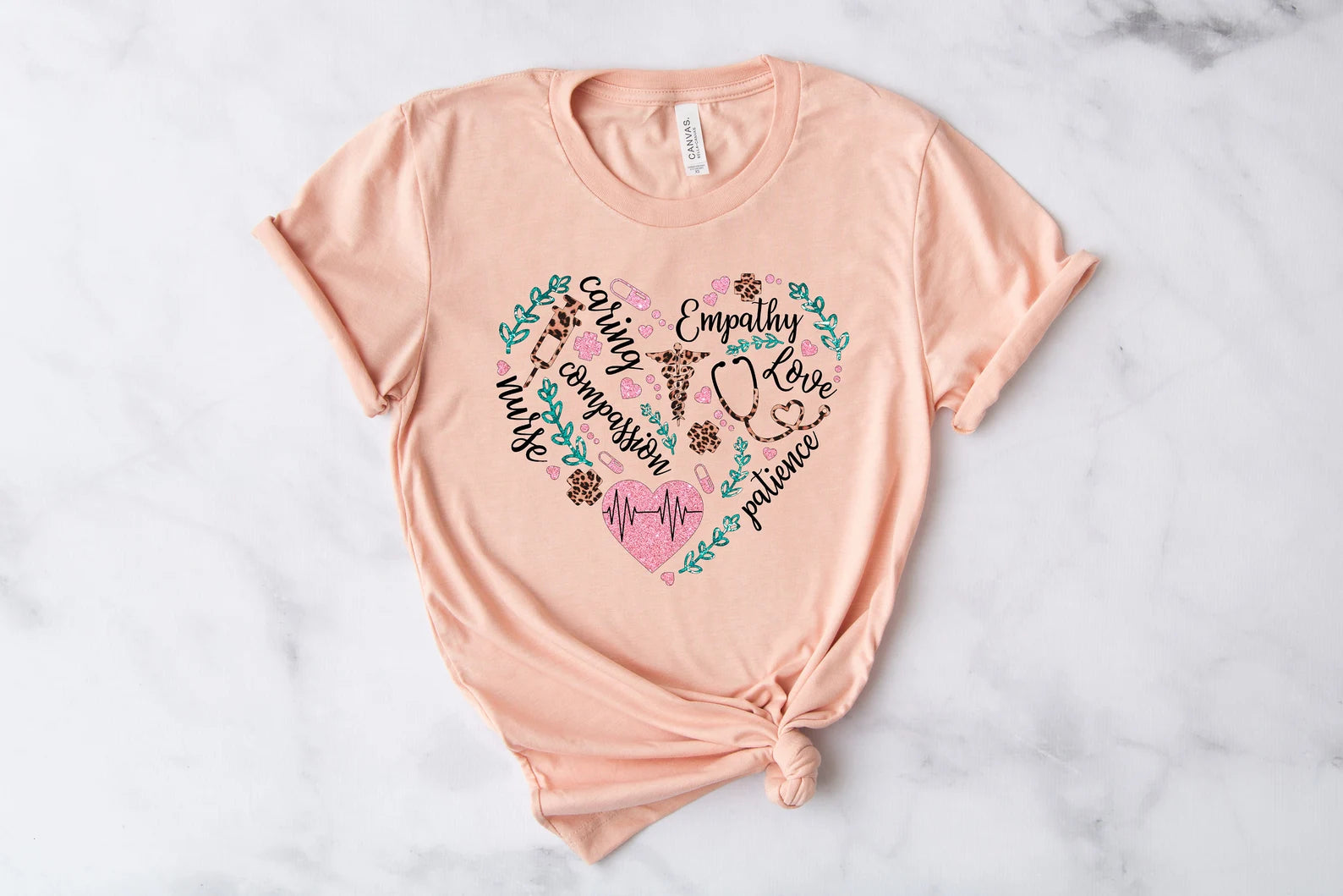 Love Nurse Shirt, Nurse T-Shirt, Nurse Tees, Cute Nurse Shirts, Nurse Appreciation Gift, Nurse Gift Idea, Nurses Week Gift