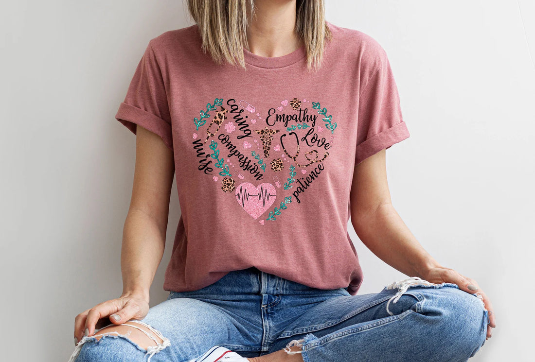 Love Nurse Shirt, Nurse T-Shirt, Nurse Tees, Cute Nurse Shirts, Nurse Appreciation Gift, Nurse Gift Idea, Nurses Week Gift