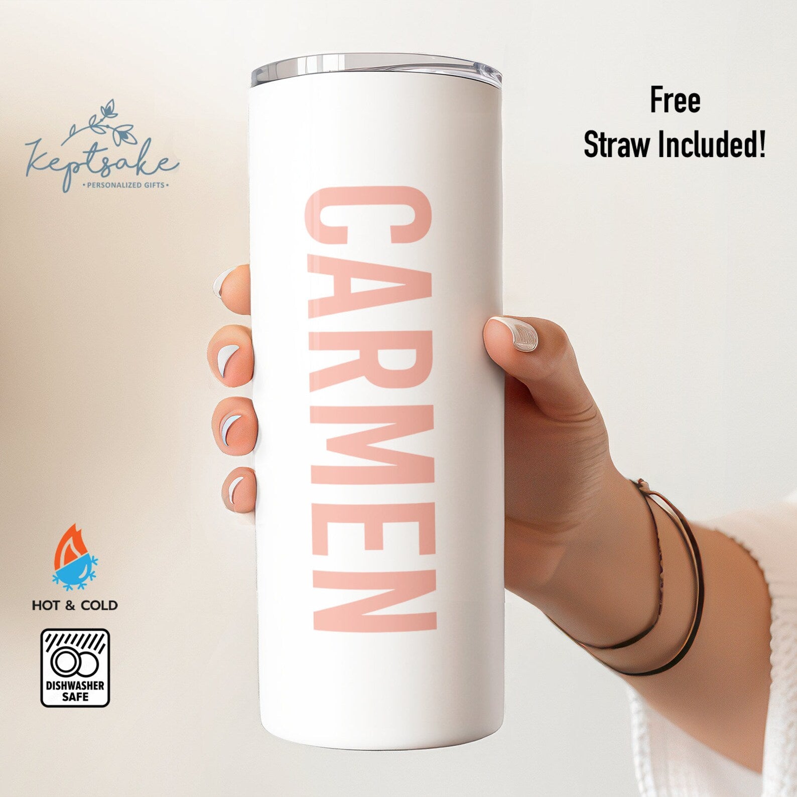 NICU Nurse Tumbler - Personalized NICU Nurse Gift - NICU Nurse Gift - Labor and Delivery Nurse Tumbler Gift with Straw