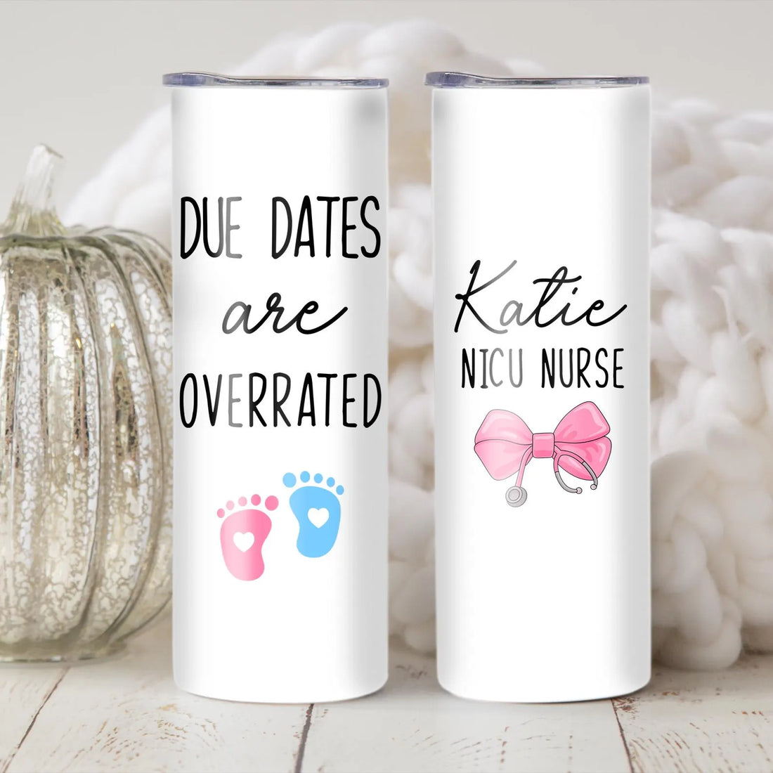 Personalized NICU Nurse Tumbler, Nurse Appreciation Gift, NICU Coffee Tumbler, Gift for Neonatal Intensive Care Unit